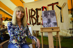 Penelope Tree after her talk at Port Eliot Festival © Tanya Spanier