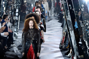 PARIS, FRANCE - MARCH 09:  Models walk the runway during the Louis Vuitton show as part of the Paris Fashion Week Womenswear Fall/Winter 2016/2017 on March 9, 2016 in Paris, France.  (Photo by Pascal Le Segretain/Getty Images)