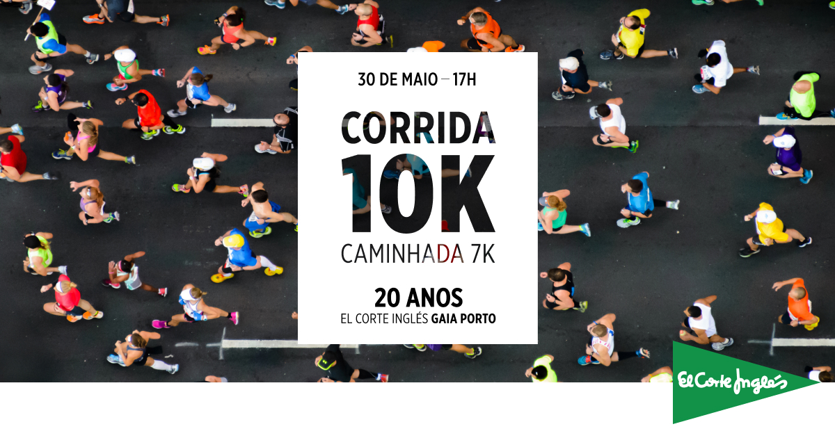 Corrida El Corte Inglés Gaia Porto