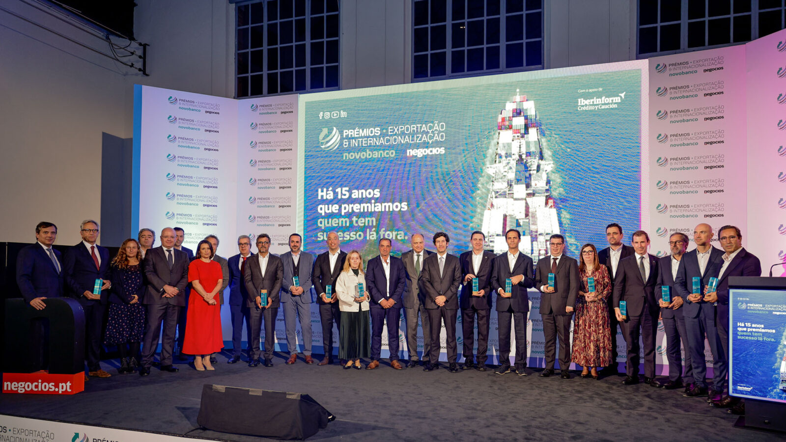 Vencedores da 15.ª edição dos Prémios Exportação e Internacionalização