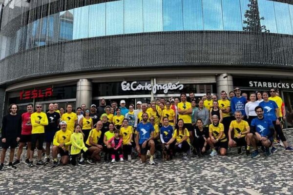 Mais de 100 pessoas marcaram presença no segundo treino da São Silvestre El Corte Inglés