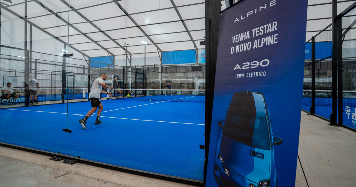 A Alpine foi um dos main sponsors do evento