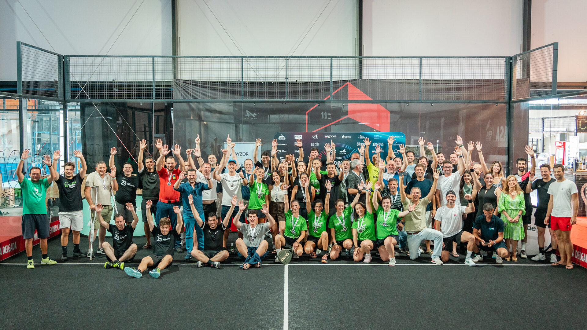 Padel entre empresas nos Açores foi um sucesso