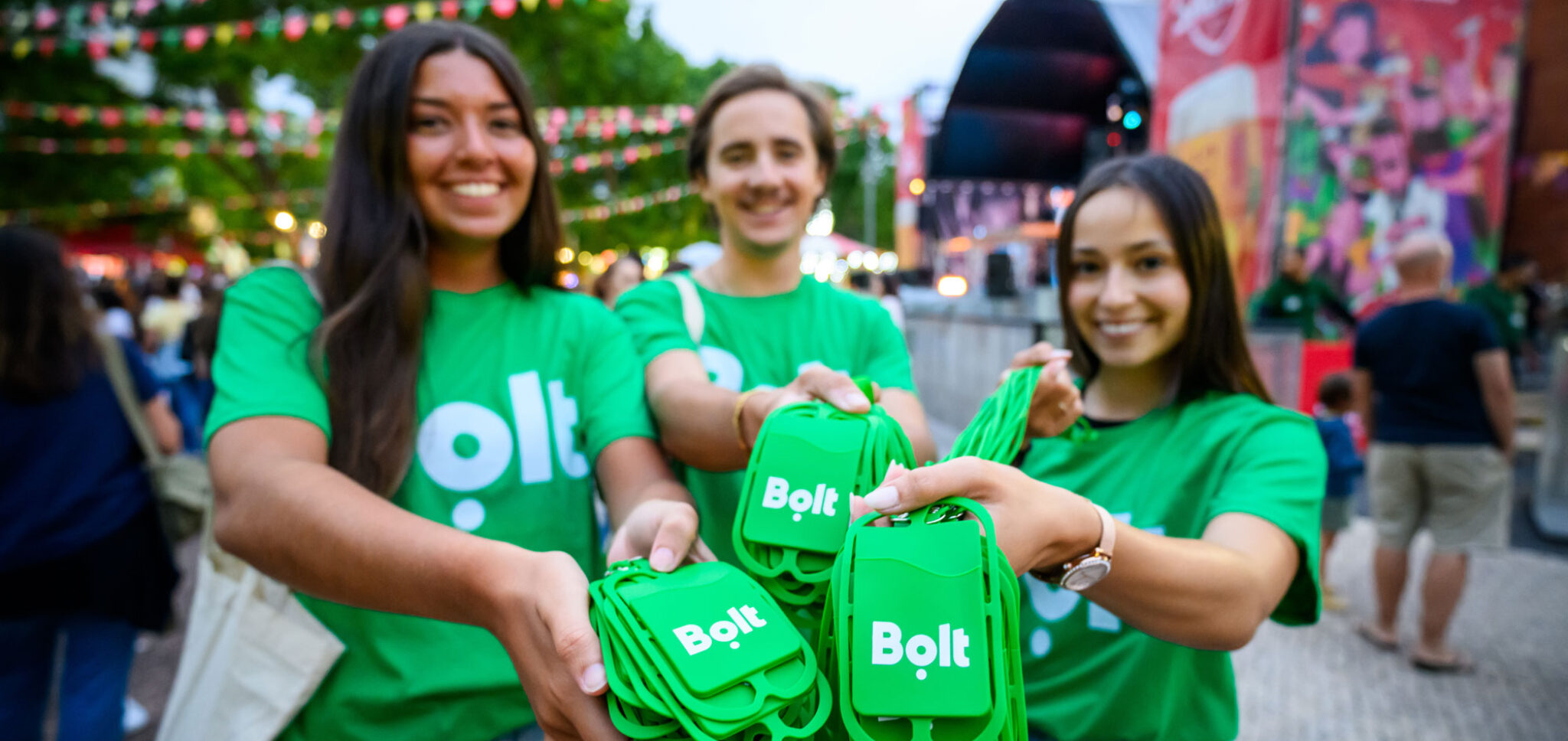 Para quê conduzir quando podes ter Bolt??