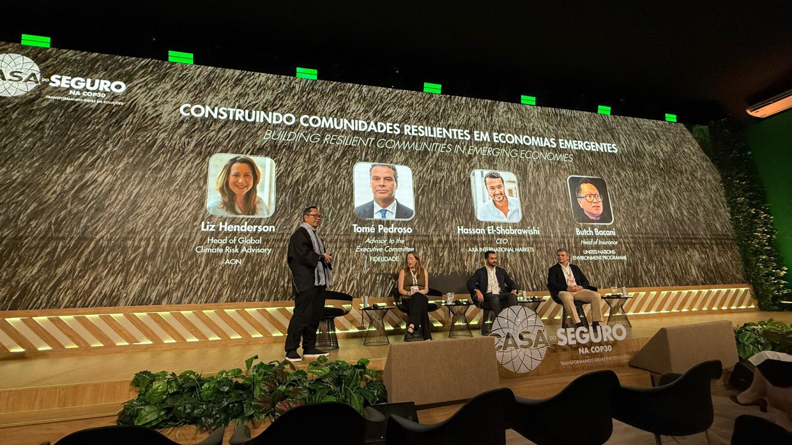 Fidelidade apresentou projetos pioneiros para o risco climático na COP30