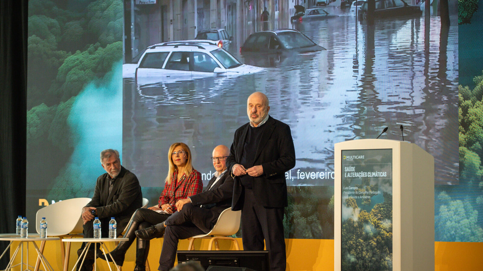 Luís Campos referiu que as alterações climáticas são uma “emergência pública”
