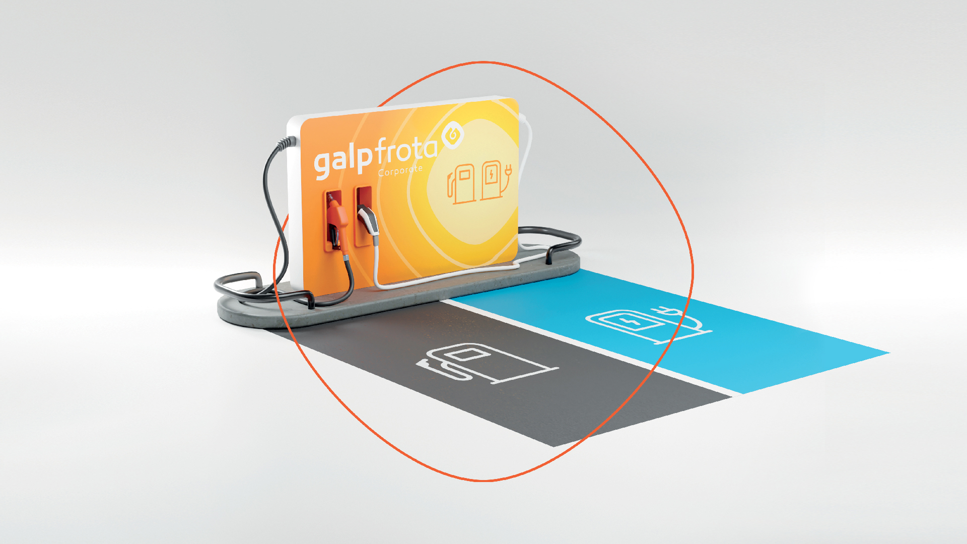 E se um único cartão frota permitisse abastecer e carregar um carro híbrido?