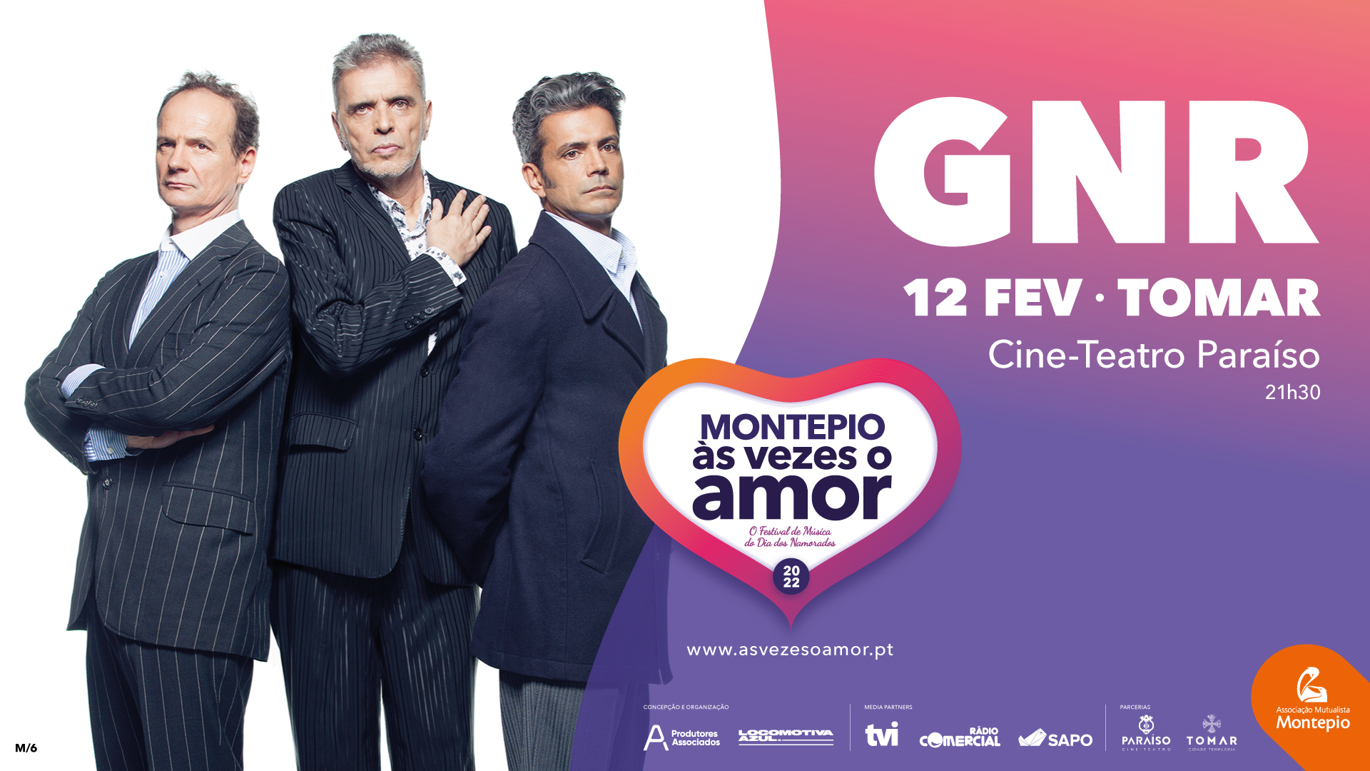 12 FEV – GNR – Cine-Teatro Paraíso, Tomar