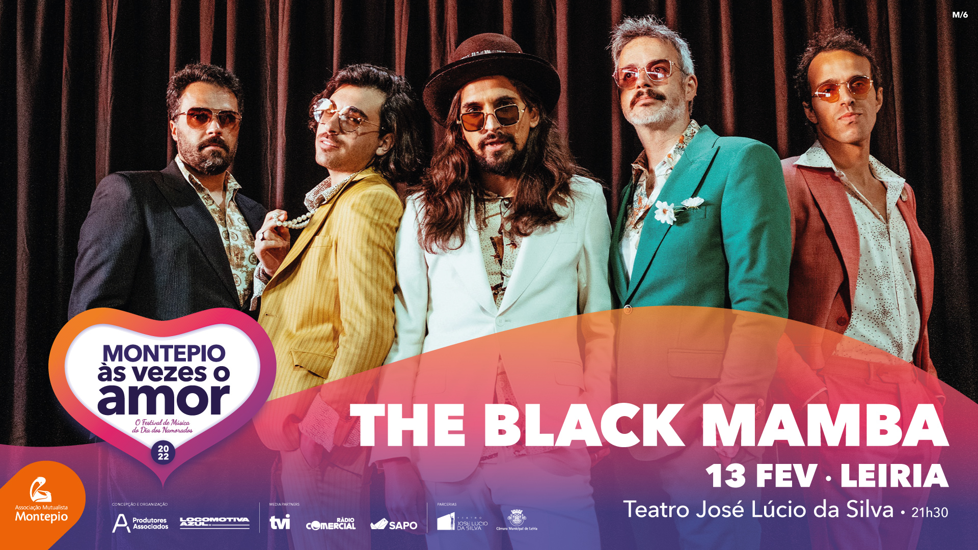 13 FEV – THE BLACK MAMBA – Teatro José Lúcio da Silva, Leiria