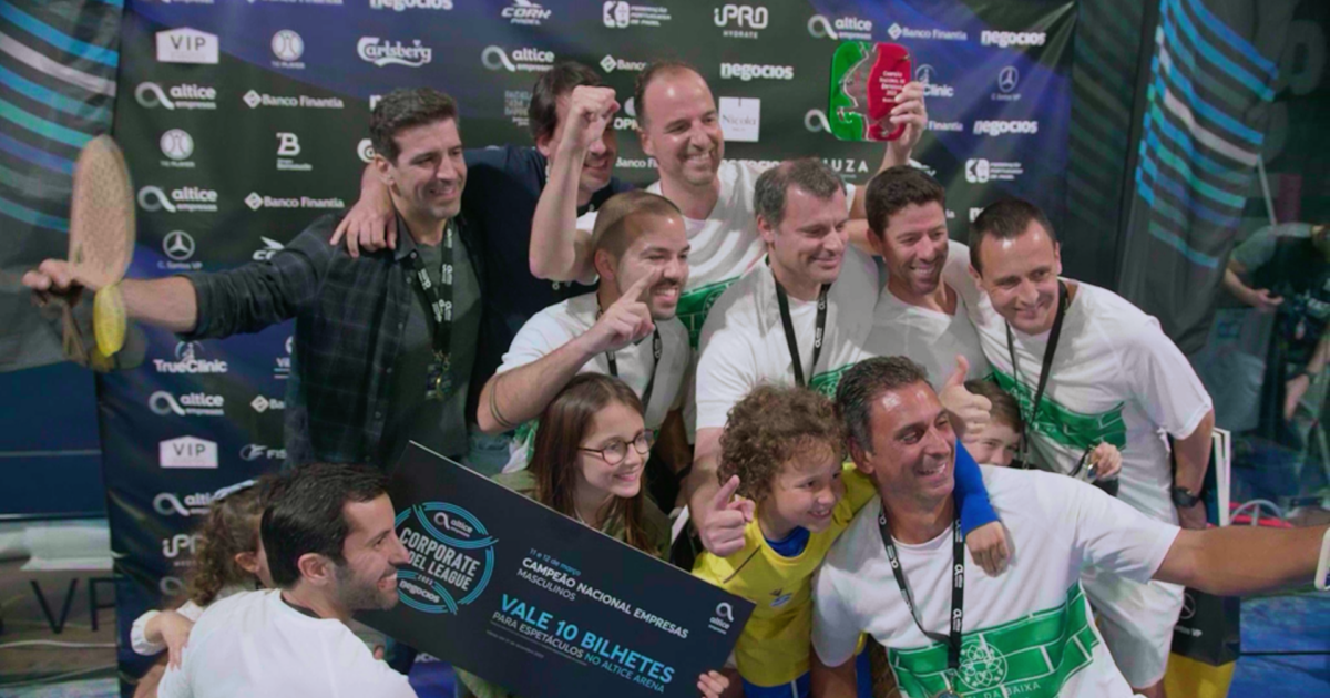 Campeãs nacionais de padel entre empresas: Nestlé Portugal e Hotel da Baixa