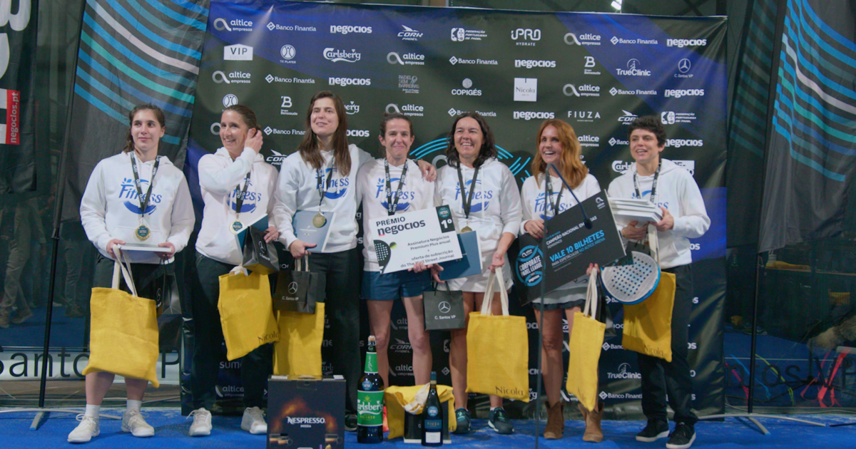 Campeãs nacionais de padel entre empresas: Nestlé Portugal e Hotel da Baixa