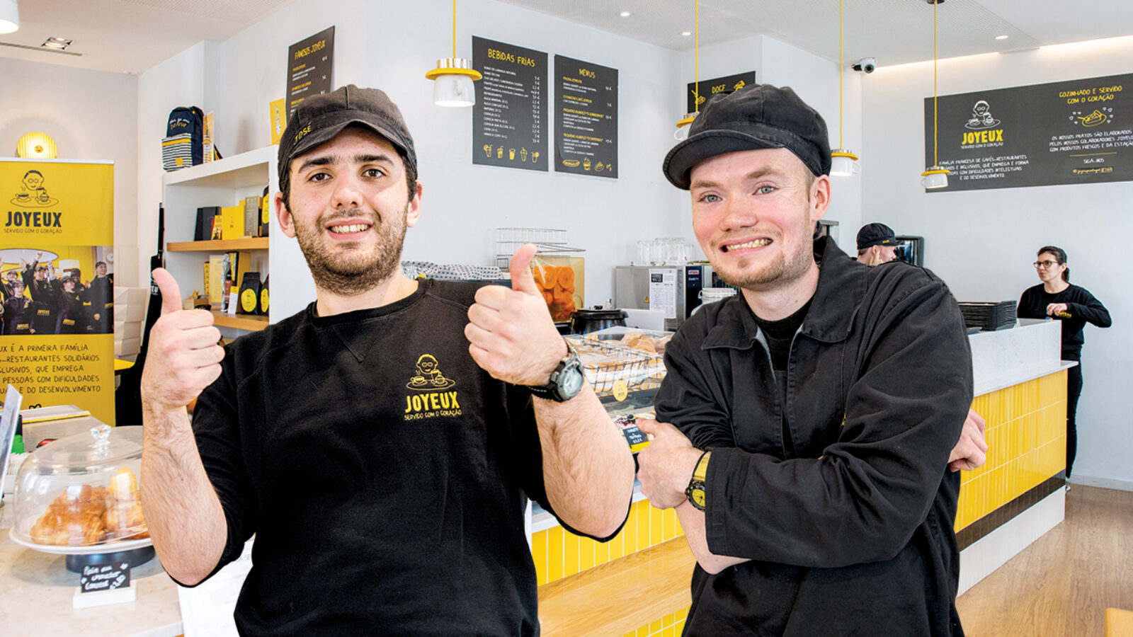 “O café da alegria transforma vidas”