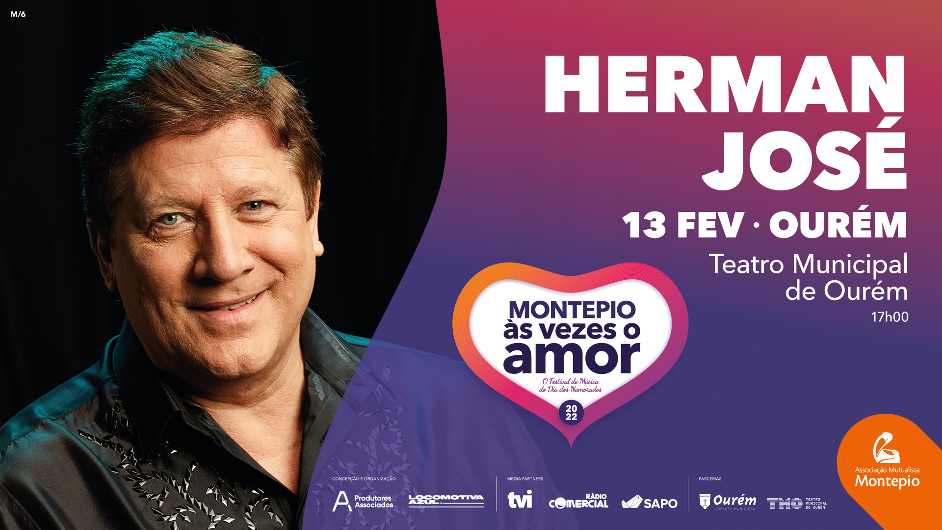 13 FEV – HERMAN JOSÉ – Teatro Municipal de Ourém, Ourém