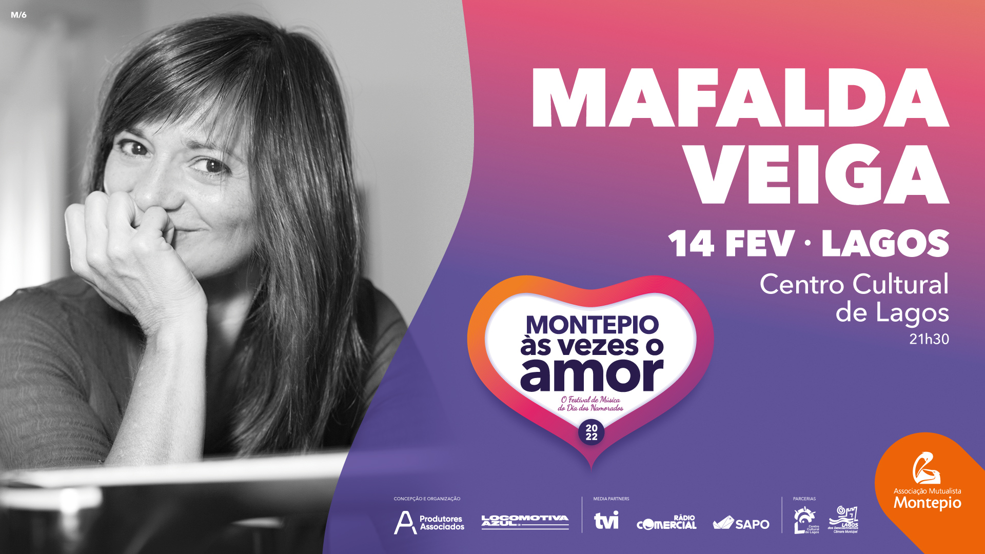 14 FEV – MAFALDA VEIGA – Centro Cultural de Lagos, Lagos