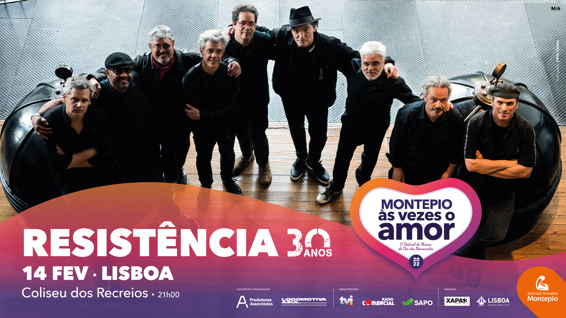 14 FEV – RESISTÊNCIA – Coliseu dos Recreios, Lisboa