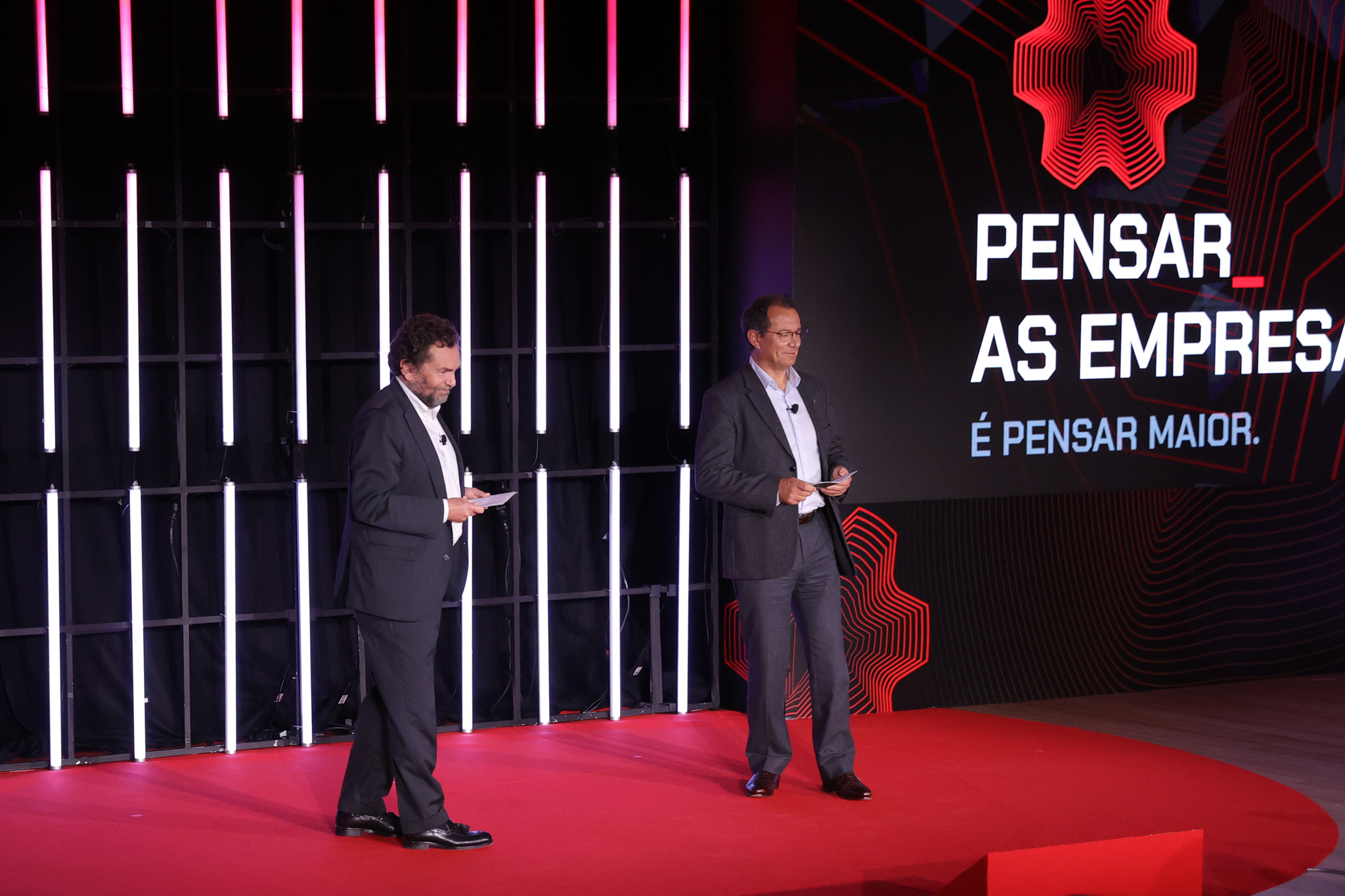 Juan Arsuaga e António Sousa Noronha