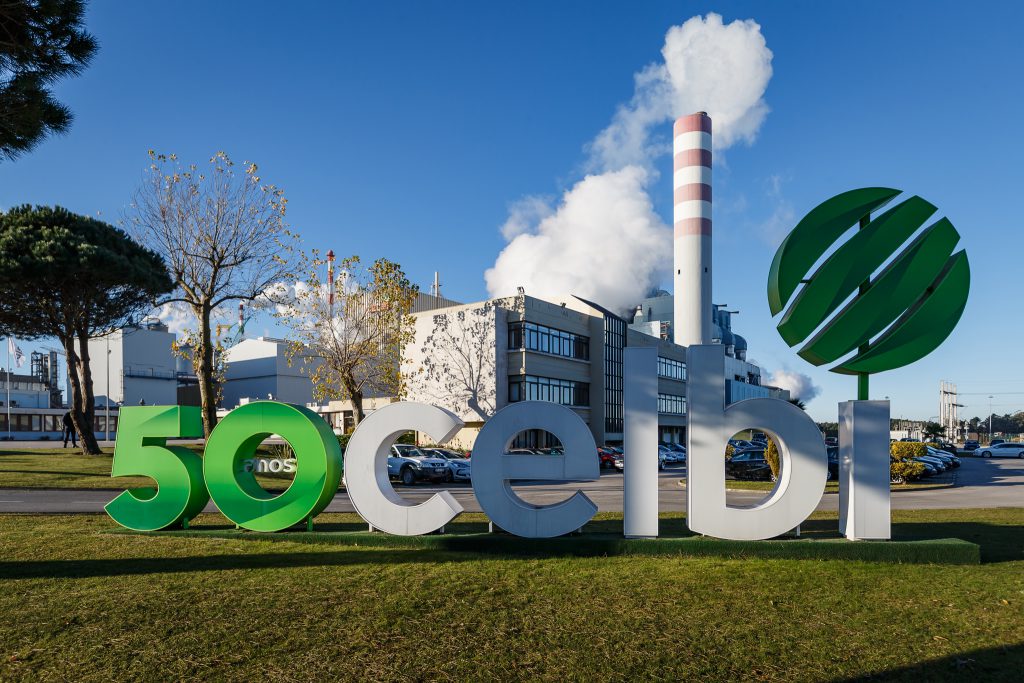 View of the Celbi plant in Leirosa, Figueira da Foz