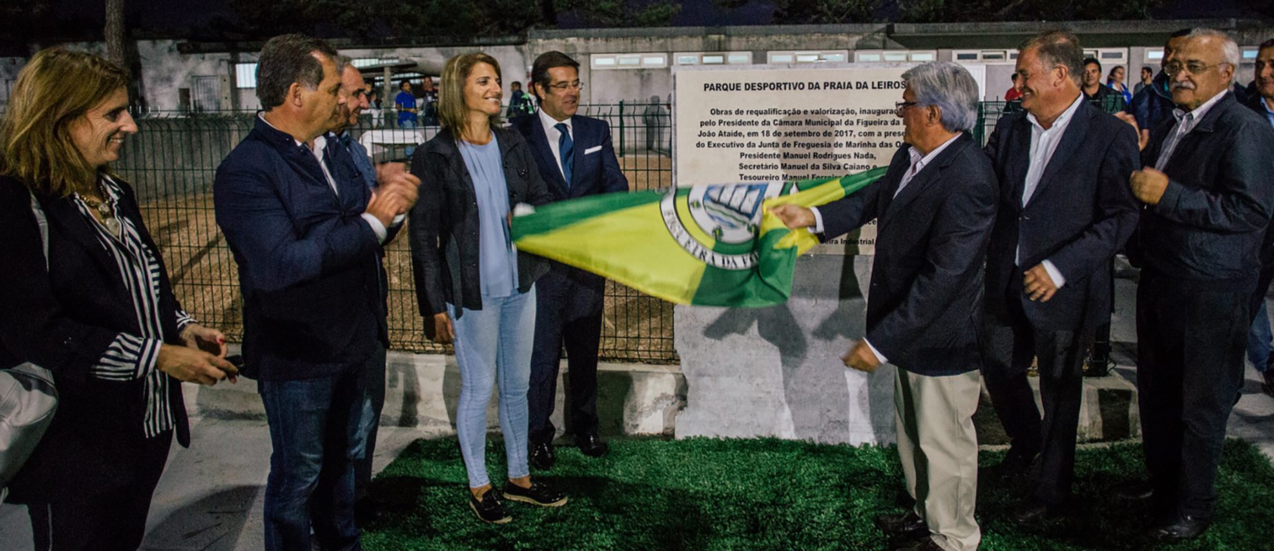 Inauguration of the sports complex of Praia da Leirosa
