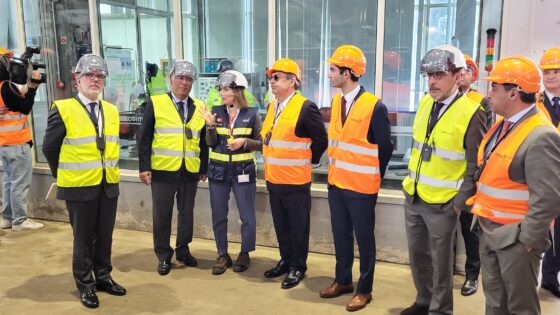 Prime Minister visits Caima’s new biomass plant