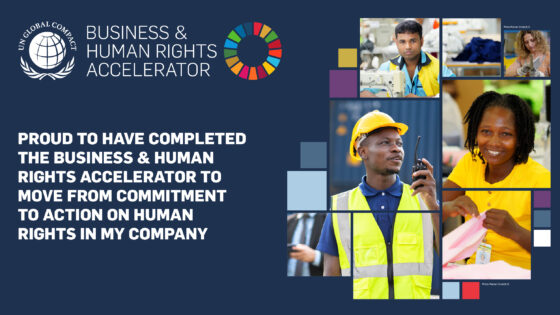 Participation in the Business & Human Rights Accelerator by the UN Global Compact