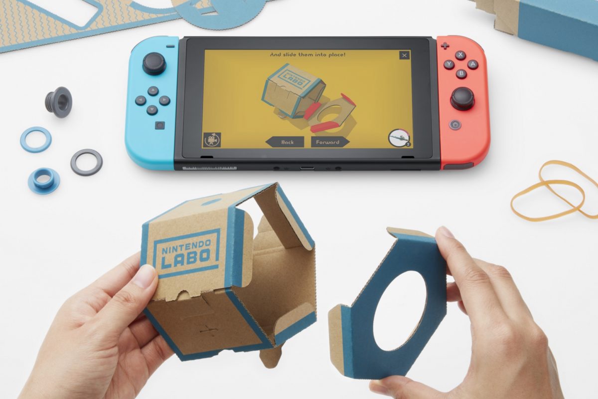 Nintendo Labo: tecnologia de cartão | Unibanco