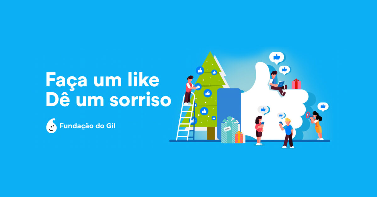 Faça um like para doar um euro | Unibanco