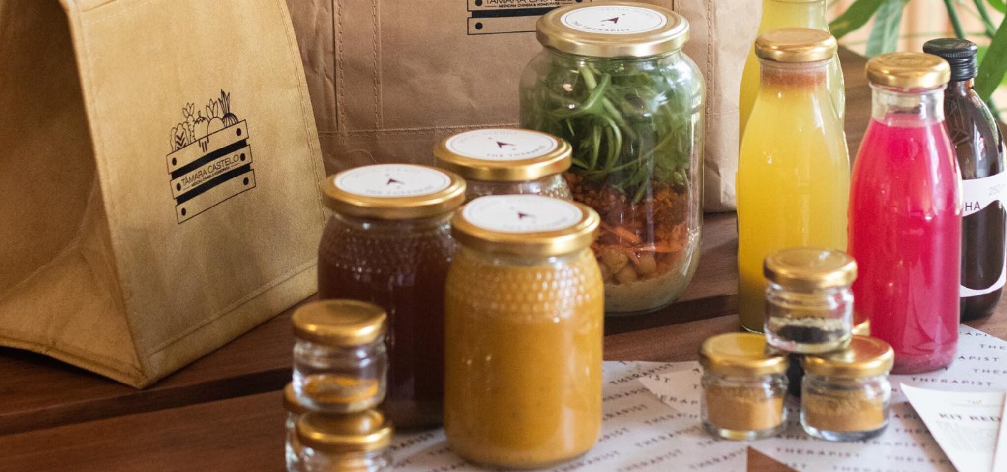 Seis cabazes frescos para receber em casa