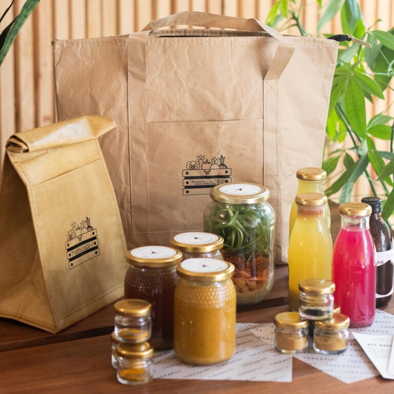 Seis cabazes frescos para receber em casa