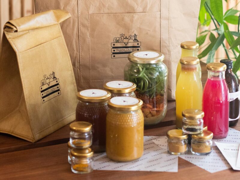 Seis cabazes frescos para receber em casa