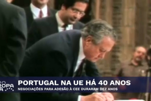 Portugal aderiu à União Europeia há 40 anos