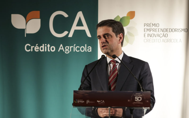 Ricardo Rio, presidente da Câmara de Braga, discursou no encerramento da Grande Conferência 50ª AGRO Crédito Agrícola