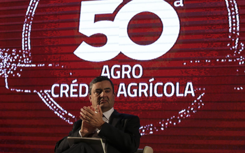 Eng.º Licínio Pina, Presidente do Conselho de Administração Executivo do Crédito Agrícola, marcou presença no painel da sessão de abertura